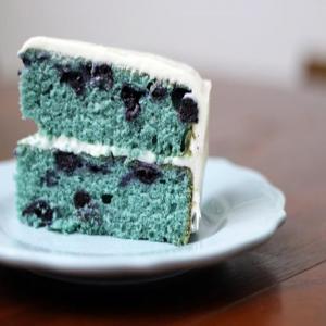 Blueberry Velvet Cake with Cream Cheese Frosting_image