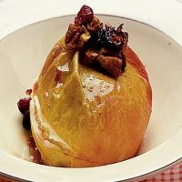 Cranberry pecan baked apples image