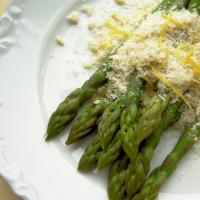 Asparagus With Lemon Butter Crumbs image