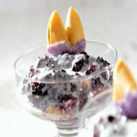 Coconut and Black Rice Pudding image