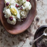 Cauliflower Salad With Eggs and Cranberries image