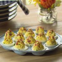 Sour Cream and Bacon Deviled Eggs image