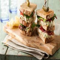 Chicken Salad Club Sandwich Stackers image