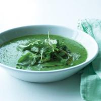 Watercress and Leek Soup image