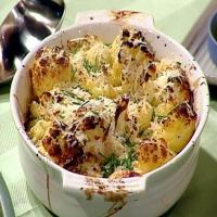 Oven-Roasted Cauliflower with Garlic, Olive Oil and Lemon Juice_image
