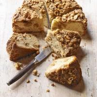Caramelised apple cake with streusel topping image