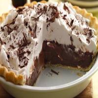 Dark Chocolate Stout Cream Pie image