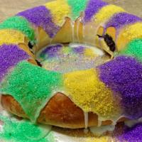 Buttermilk King Cake with Cream Cheese Filling image
