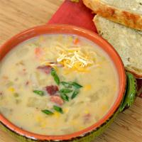 Easy and Delicious Ham and Potato Soup image