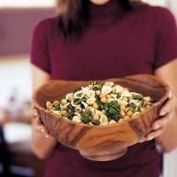 Orecchiette with Broccoli Rabe and Fried Chickpeas image