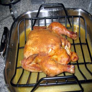 Roasted Chicken With Garlic and Onions_image