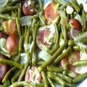 Simple Green Beans with Ham_image