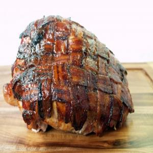 Sweet And Spicy Bacon Wrapped Turkey Breast_image