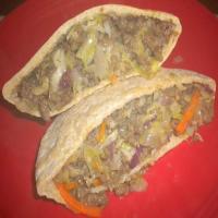Beef and Cabbage Pitas_image