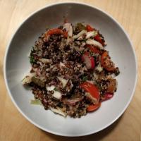 Quinoa and Beluga Lentil Salad image
