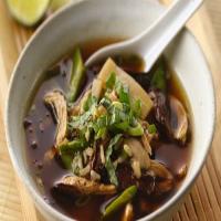 Asian Mushroom Chicken Soup image
