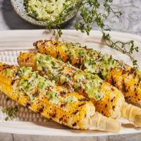 Corn on the Cob With Green Coriander Butter image