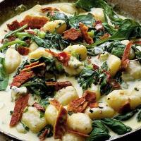 Gnocchi with two cheeses & bacon_image