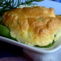 Cheese Spinach Souffle_image