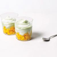 Yogurt & Matcha Swirl With Mango image