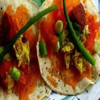 Chorizo and Scrambled Egg Breakfast Tacos_image