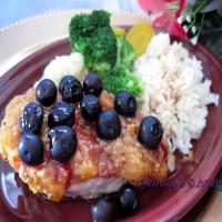 Chicken Breasts With Blueberries_image