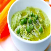 Green Pea Hummus Recipe_image