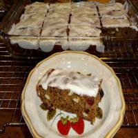 BONNIE'S FRUIT AND NUT BARS WITH RUM ICING image