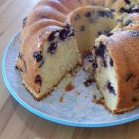 Blueberry-Lemon Pound Cake image