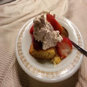 Primal Almond Cake for Strawberry Shortcake_image
