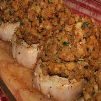 Kelly's Apple Pork Chops With Stuffing image