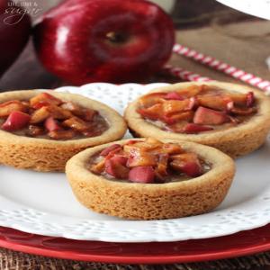 Caramel Apple Cookie Cups Recipe - (4.5/5) image