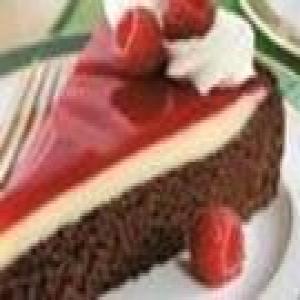 Raspberry-Glazed Double Chocolate Dessert_image