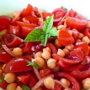 Garbanzo Bean Tomato Salad_image