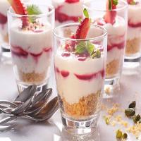 Strawberry and Yogurt Parfaits image