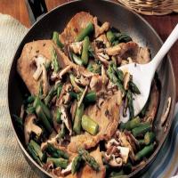 Veal with Asparagus image
