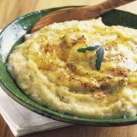 Mashed Potatoes with Sage and White Cheddar Cheese_image