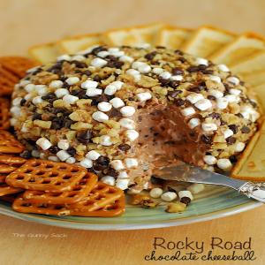 Rocky Road Cheese Ball Recipe for Chocolate Dip_image