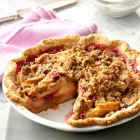 Cranberry Pear Crisp Pie image