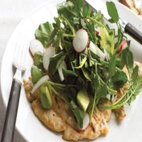 Chicken with Watercress Salad image
