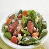 Steak and Feta Spinach Salad image
