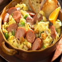 Andouille Sausage Cajun Scramble Recipe - (4.5/5)_image