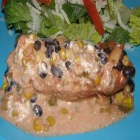 Low Fat Crock Pot Mexican Cheesy Chicken With Black Beans_image