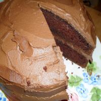 Old-Fashioned Chocolate Cake image