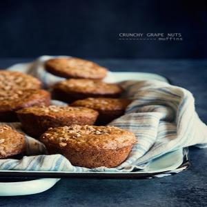 Crunchy Grape Nuts Muffins_image