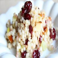 Israeli Couscous With Dried Cranberries and Toasted Almonds_image