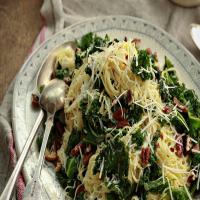 Angel Hair with Lemon, Kale, and Pecans image