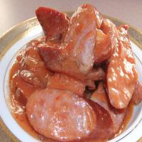 Polish Sausage in Tomato Sauce (Kielbasa W Sosie Pomidorowym)_image