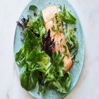 Broiled Salmon With Chile, Orange and Mint Butter_image