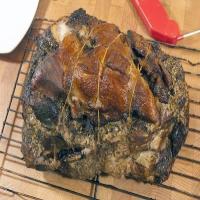 Smoked Bone-in Pork Shoulder with a Twist image